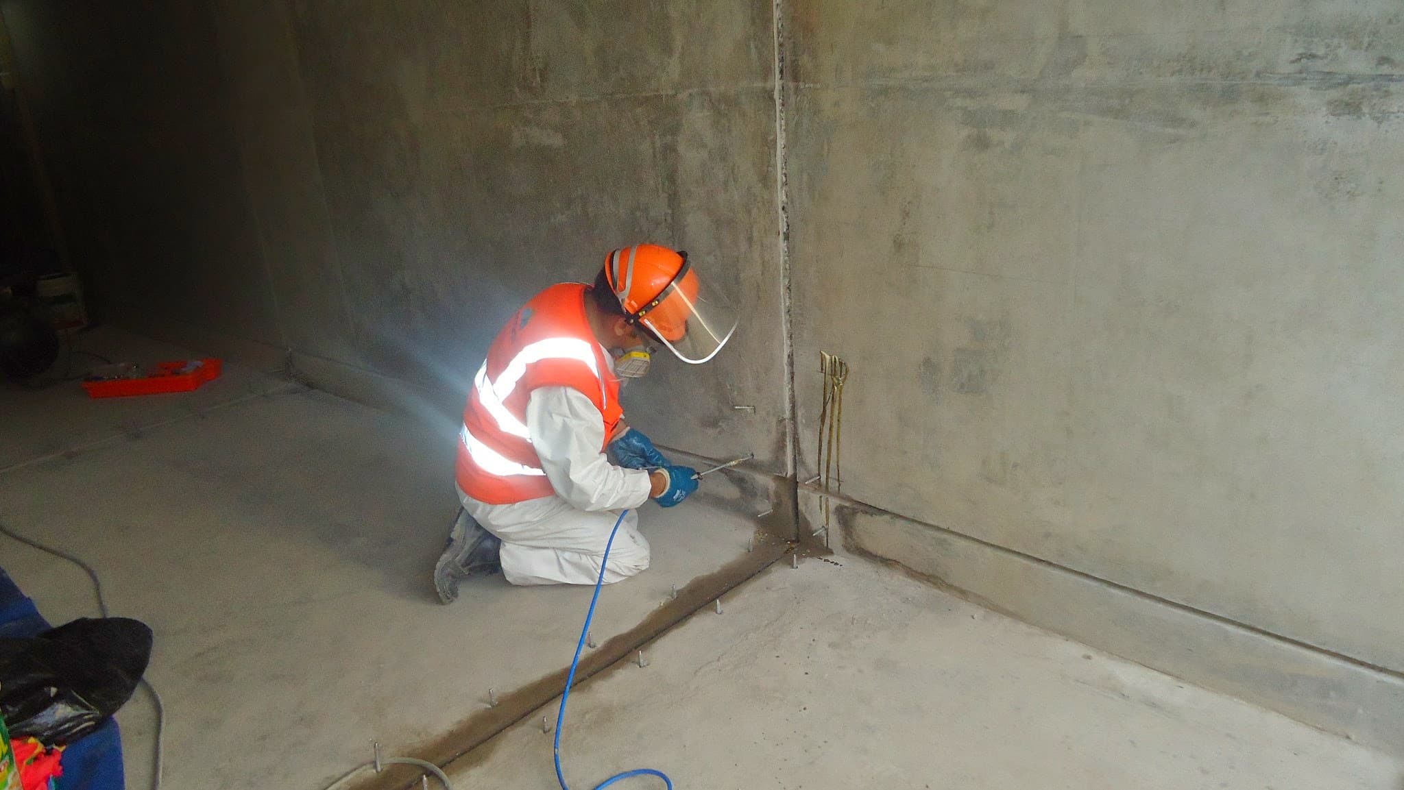 Sellado de túnel portuario con inyecciones de poliuretano expansivo — foto 11