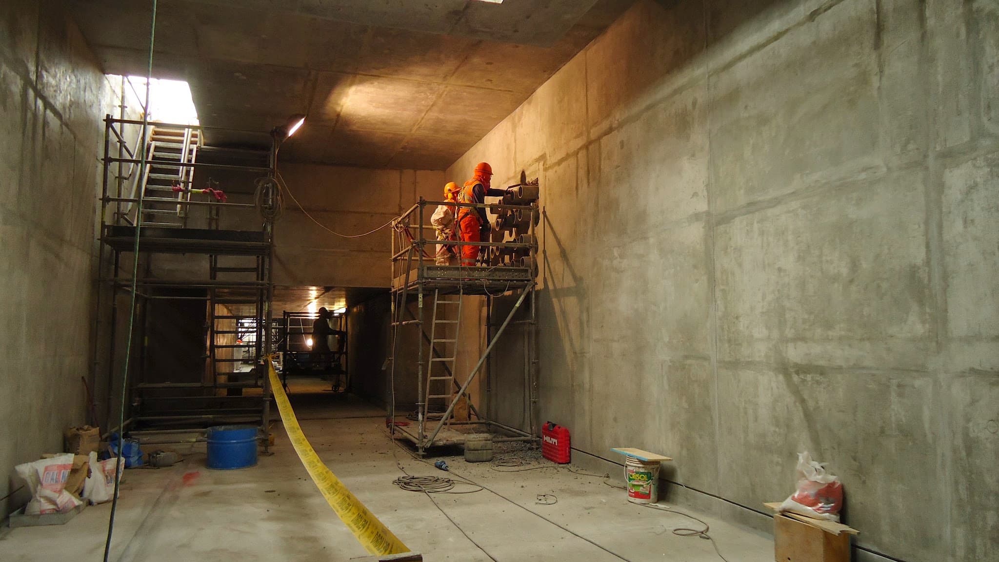 Sellado de túnel portuario con inyecciones de poliuretano expansivo — foto 13