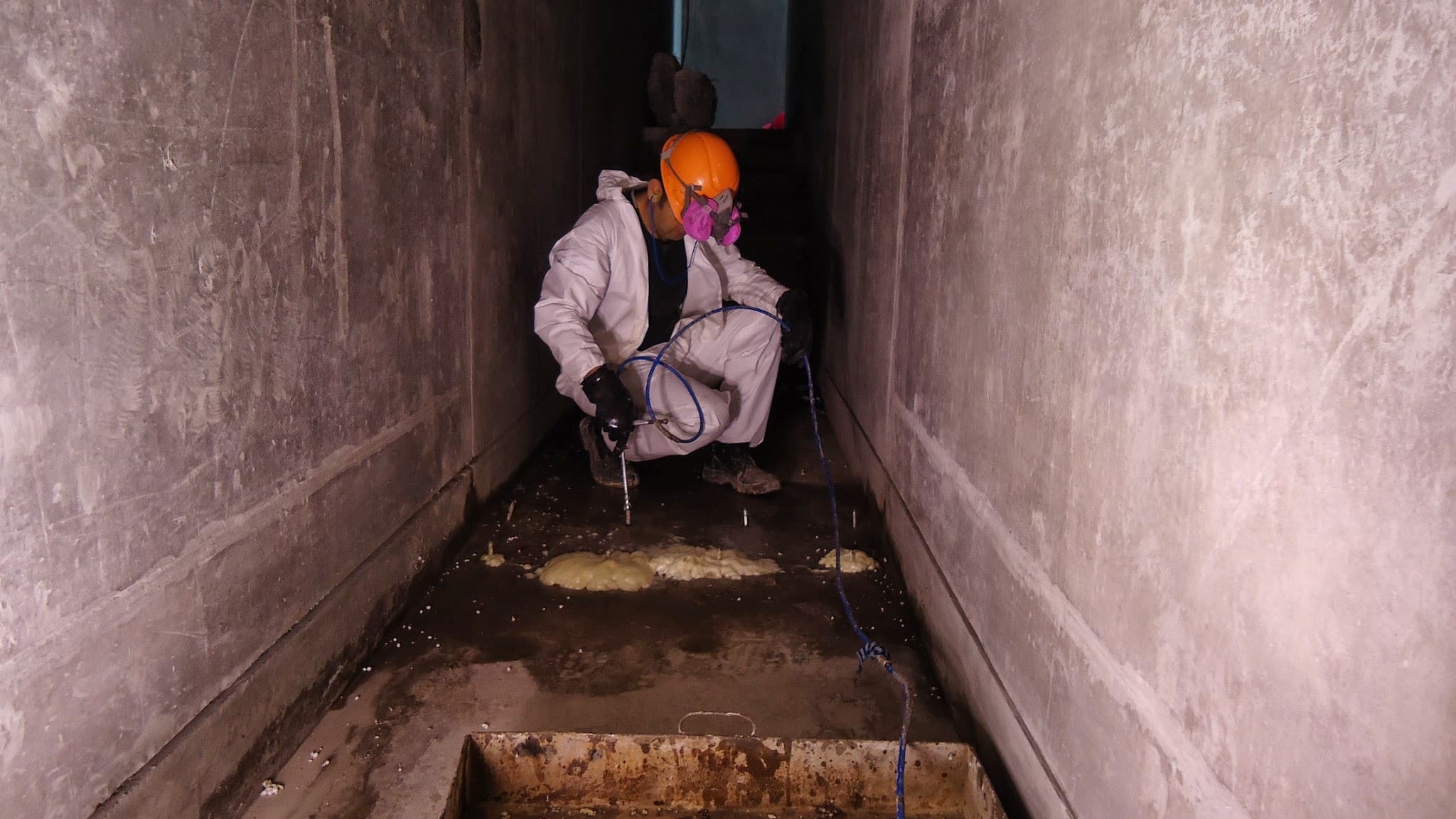 Sellado de túnel portuario con inyecciones de poliuretano expansivo — foto 2