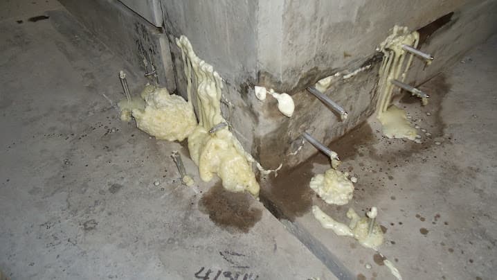 Sellado de túnel portuario con inyecciones de poliuretano expansivo — foto 9