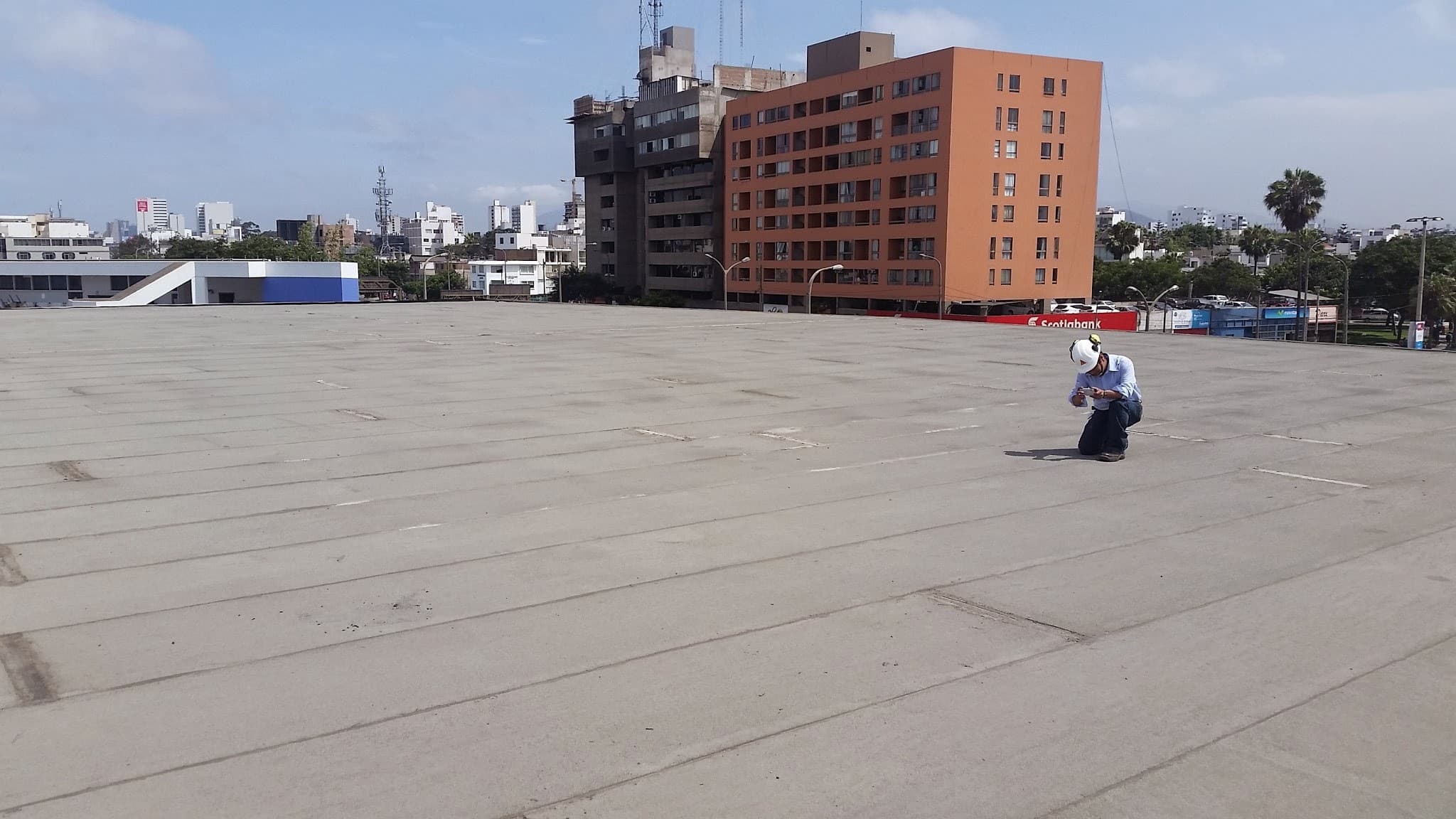 Impermeabilización de cubierta de coliseo recién construido